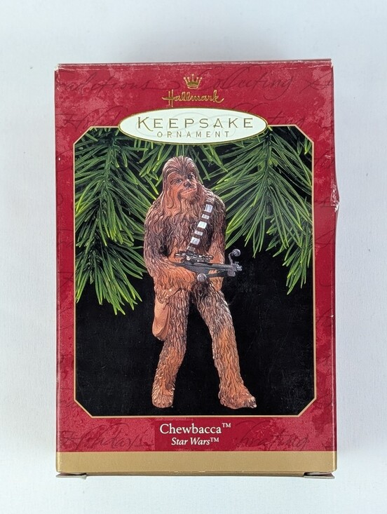 Hallmark Other - 1999 Chewbacca Star Wars Hallmark Keepsake Ornament Christmas Gift Boxed